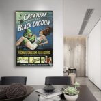 poster creatura della laguna nera