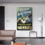 poster creatura della laguna nera