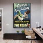poster creatura della laguna nera