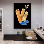 poster crepe gavotte vintage