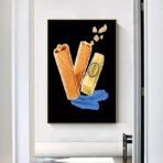 poster crepe gavotte vintage