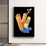 poster crepe gavotte vintage