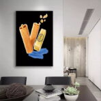 poster crepe gavotte vintage