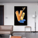 poster crepe gavotte vintage
