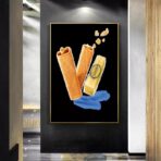 poster crepe gavotte vintage