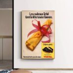 poster vintage in crepe