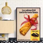 poster vintage in crepe