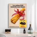 poster vintage in crepe
