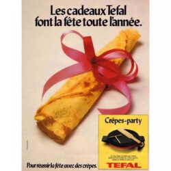 poster vintage in crepe