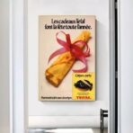 poster vintage in crepe
