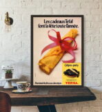 poster vintage in crepe