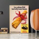 poster vintage in crepe