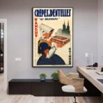 poster crepes vintage