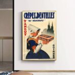 poster crepes vintage