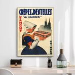 poster crepes vintage