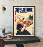 poster crepes vintage