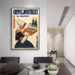poster crepes vintage