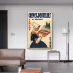 poster crepes vintage