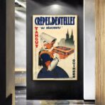poster crepes vintage