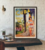 poster vintage cuba vintage