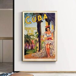 poster vintage cuba vintage