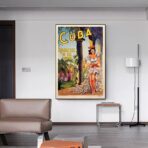 poster vintage cuba vintage