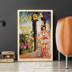 poster vintage cuba vintage
