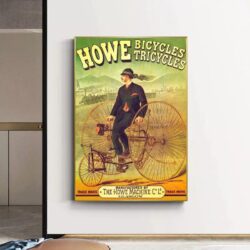 poster ciclistico londra vintage