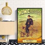 poster ciclistico londra vintage