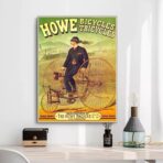 poster ciclistico londra vintage