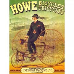 poster ciclistico londra vintage