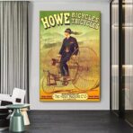 poster ciclistico londra vintage