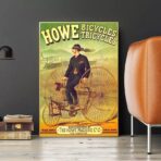 poster ciclistico londra vintage