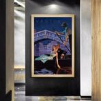 poster darte di coppia vintage