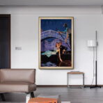 poster darte di coppia vintage