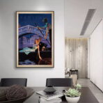 poster darte di coppia vintage