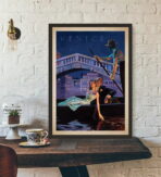 poster darte di coppia vintage