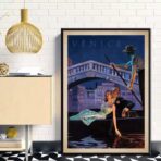 poster darte di coppia vintage