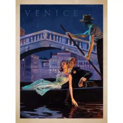 poster darte di coppia vintage