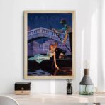 poster darte di coppia vintage