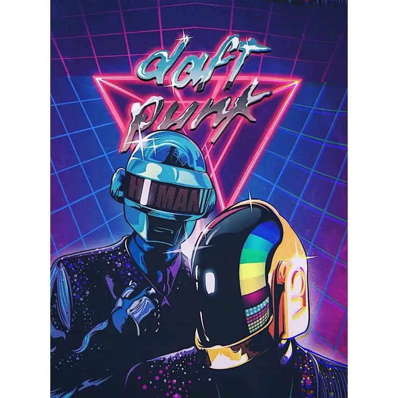 poster daft punk vintage poster daft punk vintage