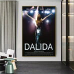 poster dalida vintage 2