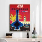 poster vintage damasco