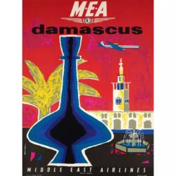 poster vintage damasco