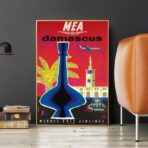 poster vintage damasco