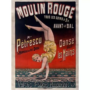 poster danza vintage