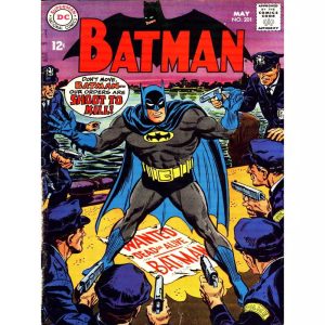 poster dc comics vintage 2