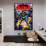 poster dc comics vintage 2