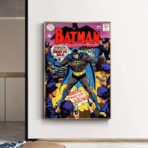 poster dc comics vintage 2