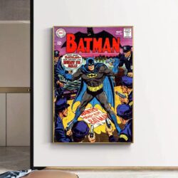 poster dc comics vintage 2